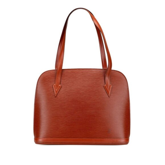 LOUIS VUITTON Brown Leather Shoulder Bag - Picture 1 of 10